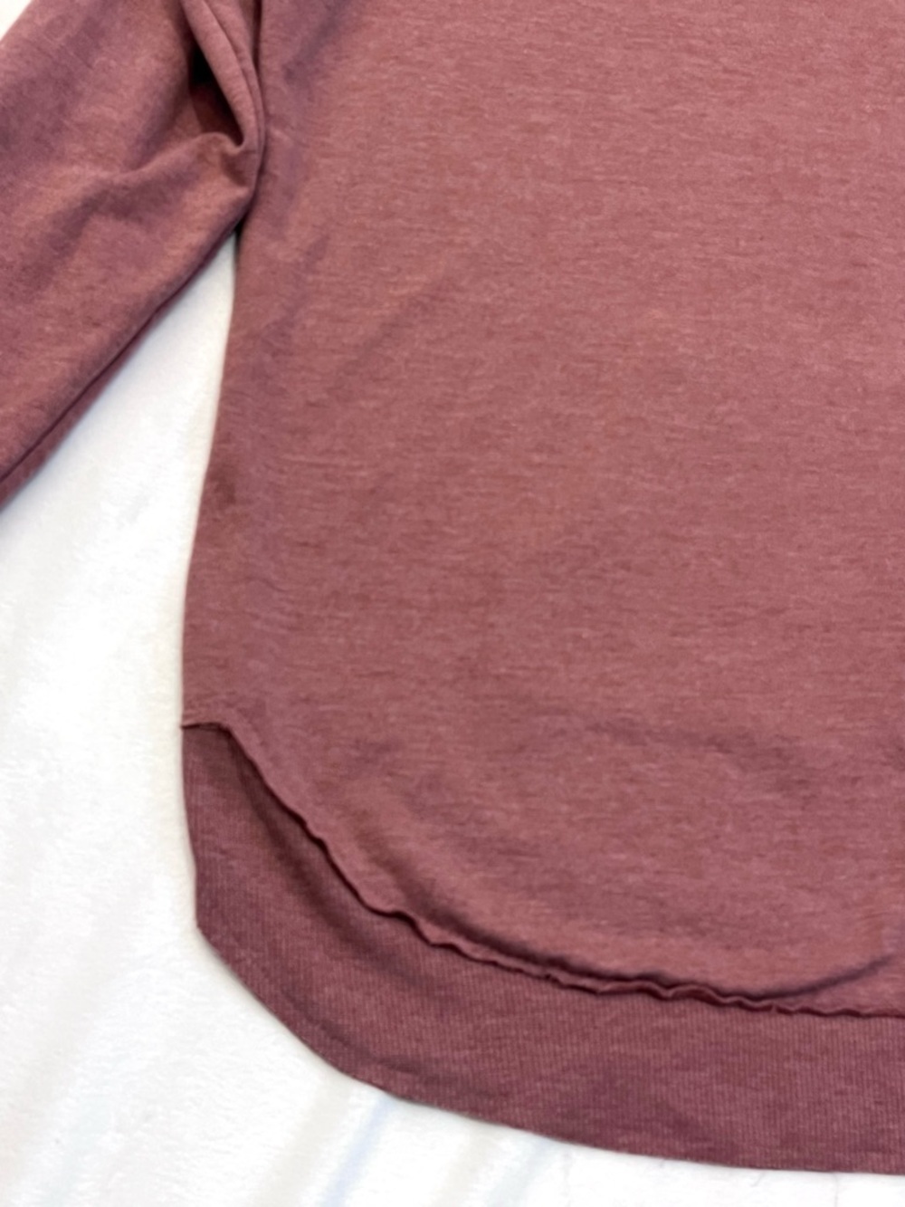 Maurices Mauve Women’s Drawstring Pullover Hoodie Sweatshirt w Kangaroo Pocket - Picture 14 of 16